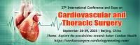 27th International Conference & Exhibition on Cardiovascular and Thoracic Surgery