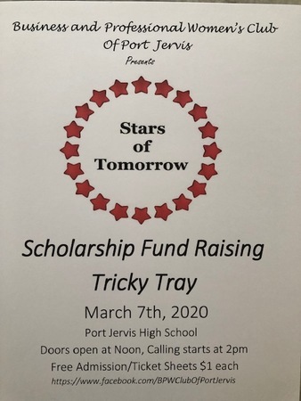 "Stars Of Tomorrow" Tricky Tray, Port Jervis, New York, United States