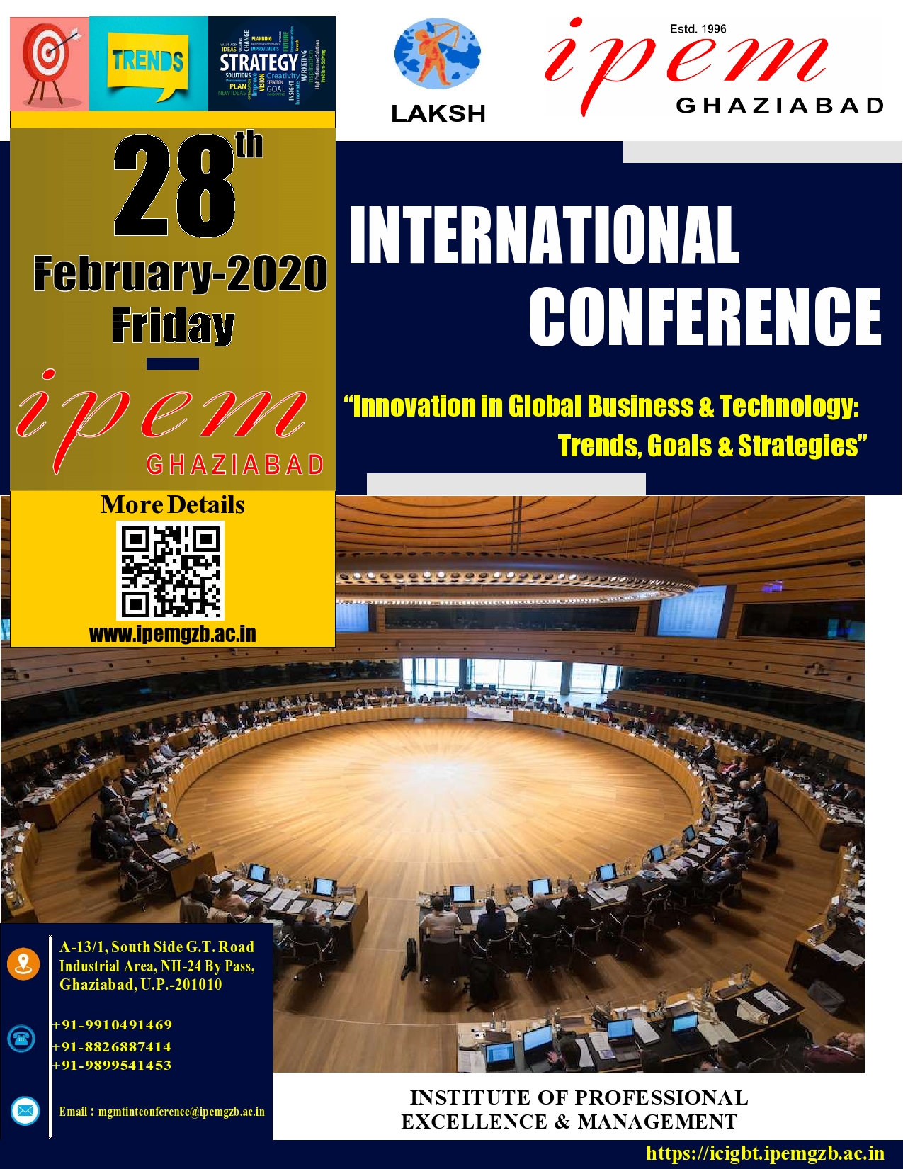 Innovation in Global Business & Technology: Trends, Goals & Strategies, Ghaziabad, Uttar Pradesh, India