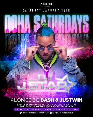 Saturdays at Doha Nightclub NYC Free Admission Til 12am, Queens, New York, United States