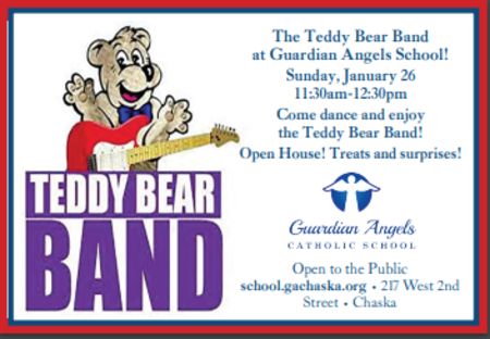 Teddy Bear Band Open House at Guardian Angels School, Chaska, Minnesota, United States