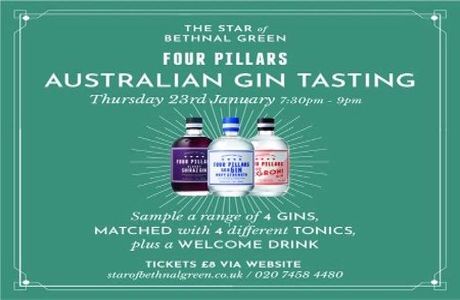Four Pillars Australian Gin Tasting, London, United Kingdom