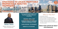 Networking Event Seminar Strategies to Locate Profitable Properties Analysis Techniques Tickets