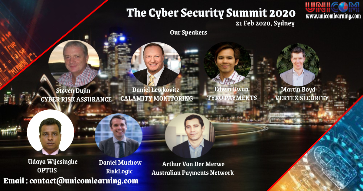 The Cyber Security Summit 2020 - Sydney, Sydney, New South Wales, Australia
