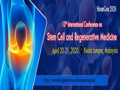 13th International Conference on Stem Cell and Regenerative Medicine, Kuala Lumpur, Selangor, Malaysia