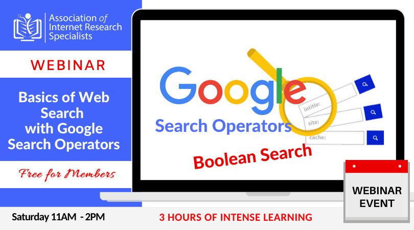 Learn the Basics of Web Search with Google Search Operators, Toronto, Ontario, Canada