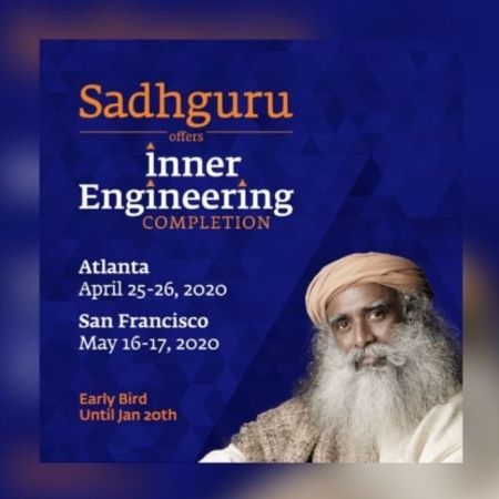 Inner Engineering with Sadhguru in San Francisco, San Mateo, California, United States
