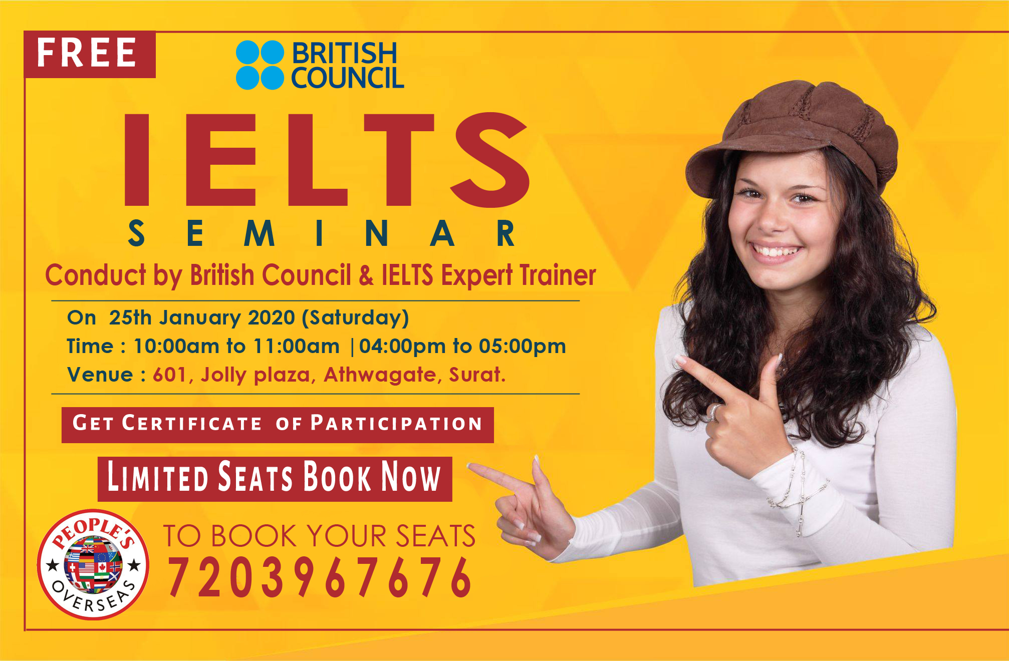 IELTS Seminar in Surat., Surat, Gujarat, India