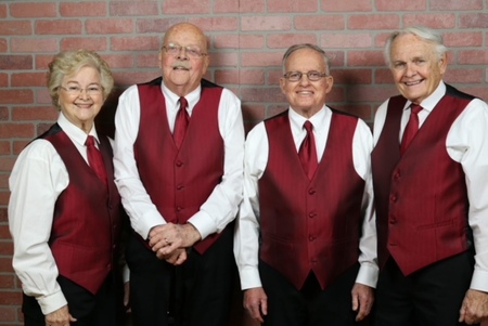 Singing Valentine presented by 4 singers to your loved one w/ rose and card, Stockton, California, United States