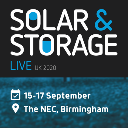 Solar & Storage Live 2020, Birmingham, United Kingdom