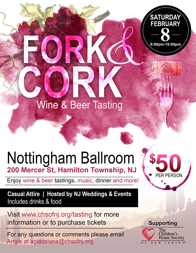 Fork and Cork Wine and Beer Tasting Event, Mercer, New Jersey, United States
