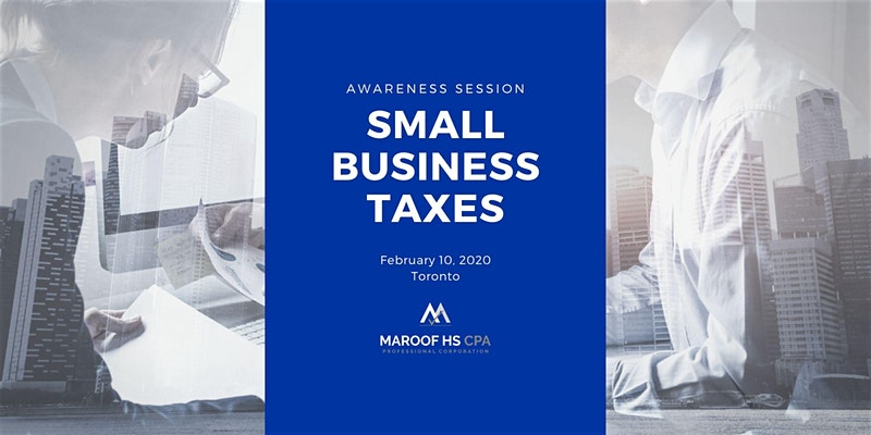 Small Business - Tax & Compliance Awareness Session, Woodbridge, Ontario, Canada