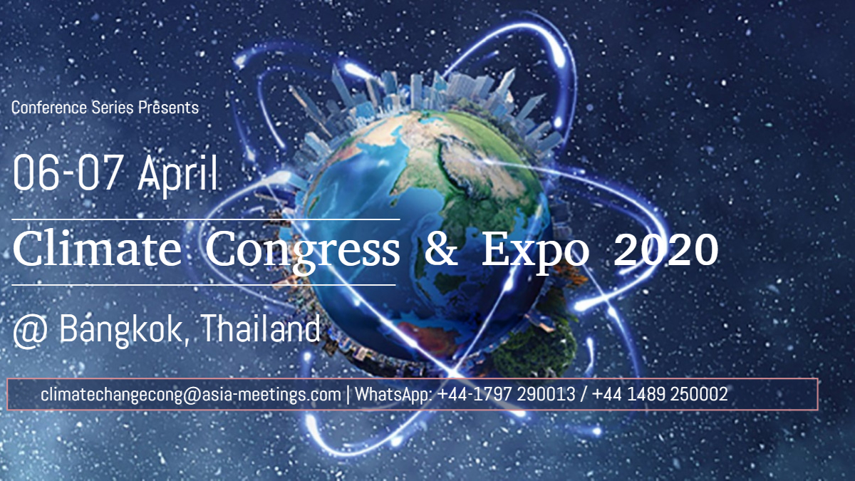 9th World Climate Congress & Expo, Bangkok, Thailand