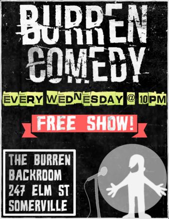 Burren Comedy, Somerville, Massachusetts, United States