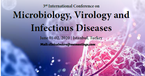 3rd International Conference on Clinical Microbiology, Virology and Infectious Diseases, Istanbul/Turkey, İstanbul, Turkey
