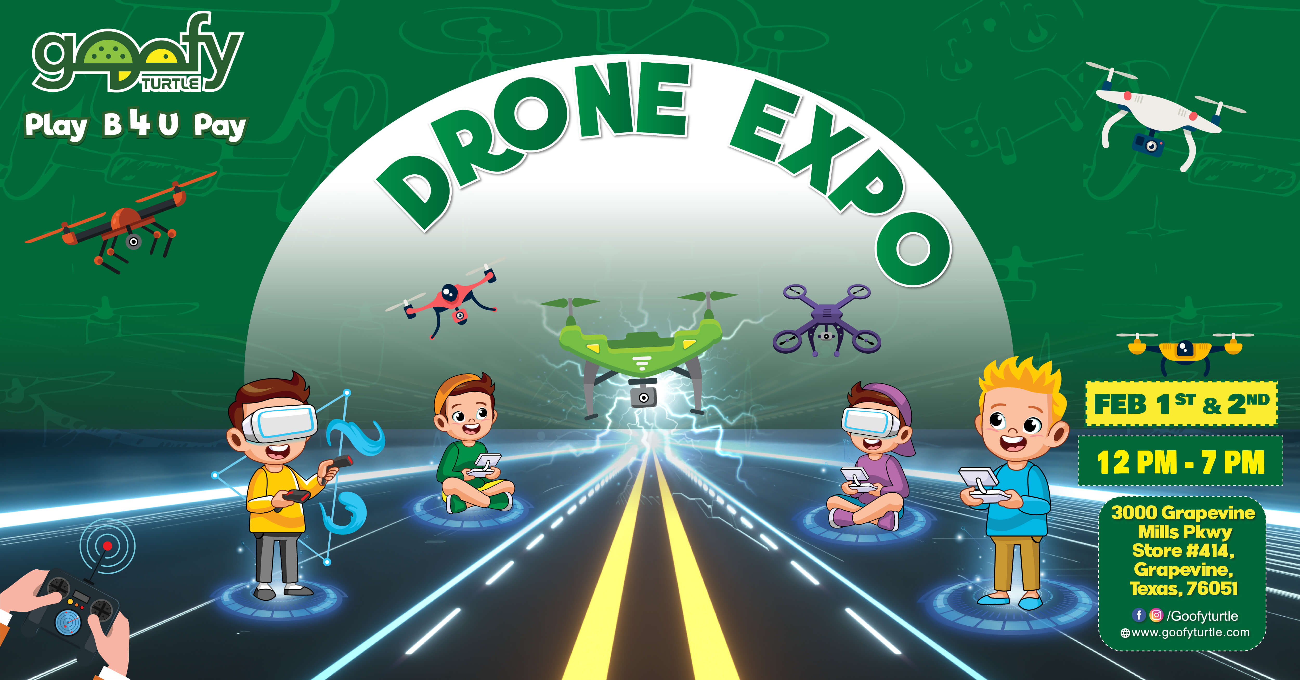 Drone expo – Experience As Many Drones As You Can, Dallas, Texas, United States