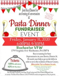 Pasta Dinner Fundraiser for Rico Elmore!