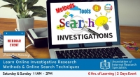 Online Investigative Research Methods & Online Search Techniques
