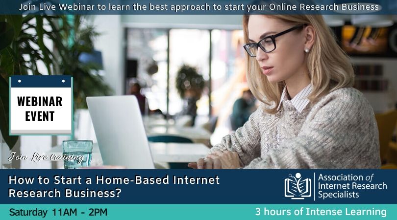 How to Start a Home-Based Internet Research Business?, Toronto, Ontario, Canada