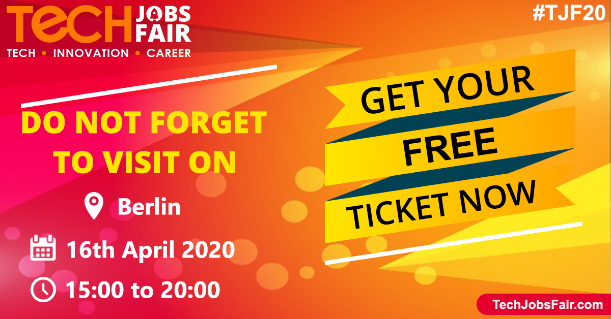 Tech Jobs Fair Berlin - 2020, Germany, Berlin, Germany
