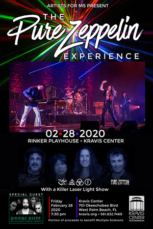 THE PURE ZEPPELIN EXPERIENCE AND DOORS ALIVE  8PM  2-28-20  KRAVIS CENTER, West Palm Beach, Florida, United States