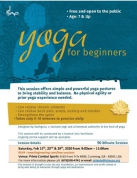 Yoga for Beginners - Cumming, GA - Feb29,2020