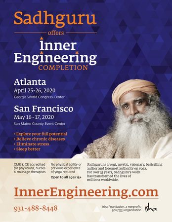 Inner Engineering with Sadhguru in Atlanta, Atlanta, Georgia, United States