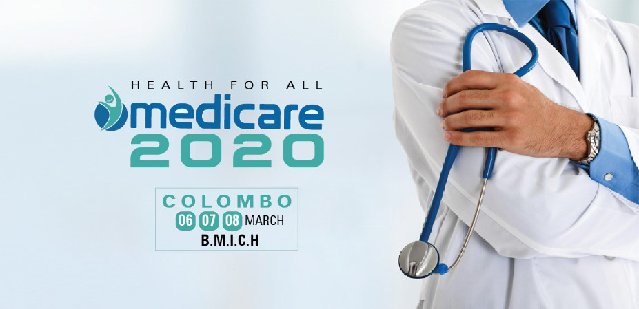 National Healthcare Exhibition 2020, Bauddhaloka Mawatha, Colombo, Sri Lanka