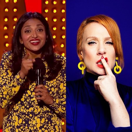 Comedy Wednesdays at Megans High St Kensington : Sindhu Vee, Sara Barron, London, England, United Kingdom