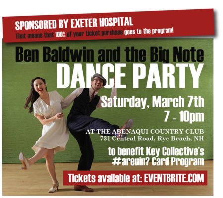 Ben Baldwin and the Big Note Dance Party, Rye, New Hampshire, United States