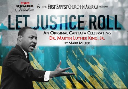 Let Justice Roll - An Original Cantata for massed choirs by Mark Miller, Providence, Rhode Island, United States