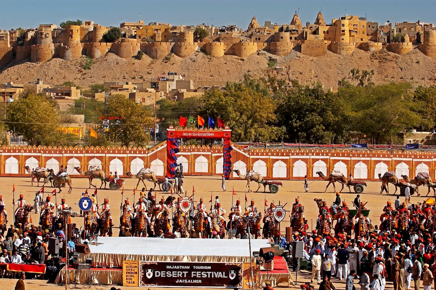 Jaisalmer Desert Festival, Jaisalmer, Rajasthan, India