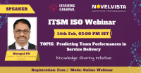 ITSM Webinar on Predicting Team Performance in Service Delivery