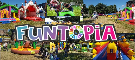 Funtopia at Blakemere Village, Northwich, Cheshire West and Chester, United Kingdom