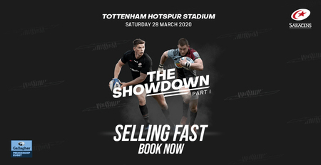The Showdown - Saracens Vs Harlequins at Tottenham Hotspur Stadium, London, United Kingdom