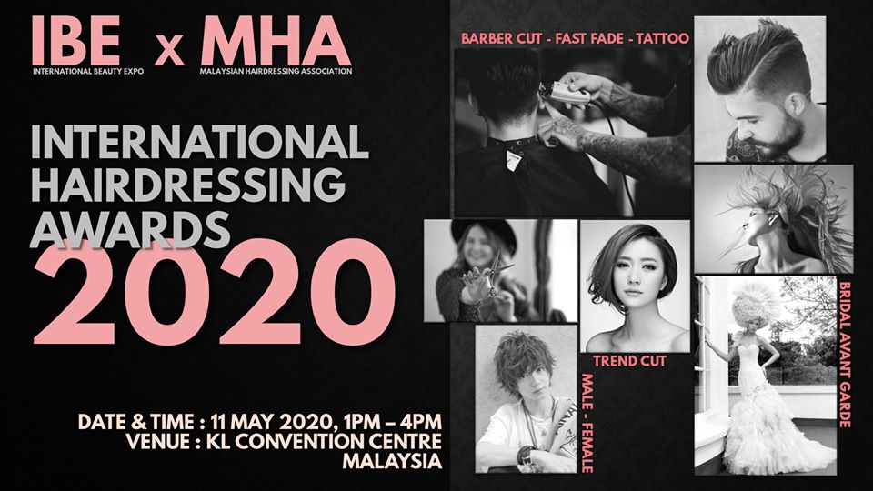 IBE International Hairdressing Awards 国际美发大赛2020, Kuala Lumpur City Centre, Kuala Lumpur, Malaysia