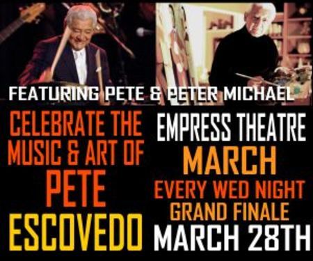 CELEBRATING THE MUSIC AND ART OF PETE ESCOVEDO, Vallejo, California, United States