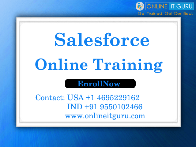 Salesforce online training | Salesforce certification online | OnlineITGuru, Hyderabad, Telangana, India