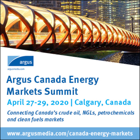 Argus Canada Energy Markets Summit, Calgary, Alberta, Canada