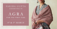 Farida Gupta Agra Exhibition