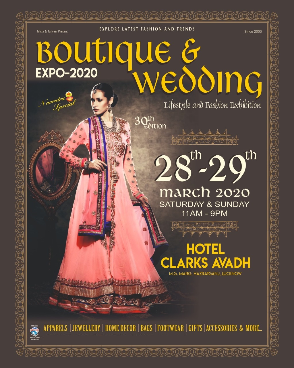 Boutique & Wedding Expo-EventsGram.in, Lucknow, Uttar Pradesh, India