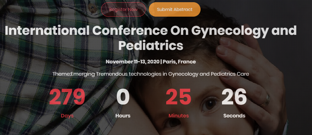 International Conference on Gynecology and Pediatrics, Paris, France