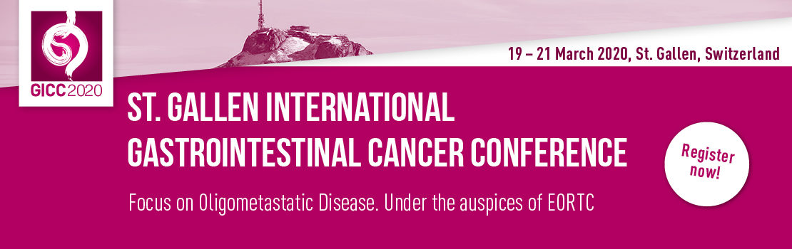 5th St.Gallen International Gastrointestinal Cancer Conference 2020, St. Gallen,,Sankt Gallen,Switzerland