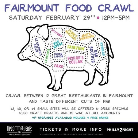 The Fairmount Food Crawl - Can You Eat A Whole Pig?, Philadelphia, Pennsylvania, United States