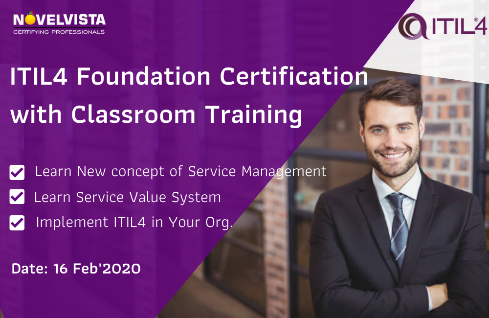 ITIL 4 Foundation Training & Certification by NovelVista, Pune, Maharashtra, India