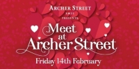 Valentine's Day. Meet at Archer Street SW11 on Friday 14th February!