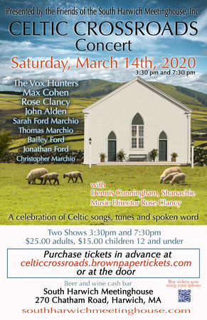 Celtic Crossroads~POSTPONED New Date to be Announced, Harwich, Massachusetts, United States