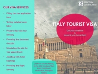 Get Top-notch Italy Tourist visa services from Sanctum