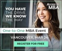 Seize the chance to talk to top business schools in VANCOUVER on March 24th