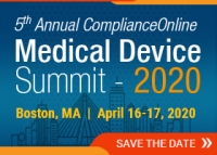5th Annual ComplianceOnline Medical Device Summit 2020